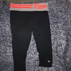 Pink Victoria’s Secret leggings